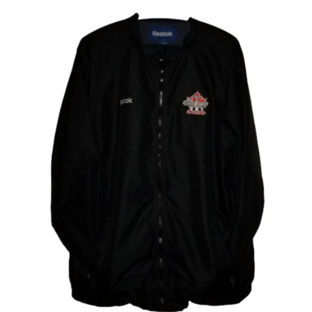 Reebok CFL Grey Cup Lightweight Full Zip Jacket 2012 Size L
